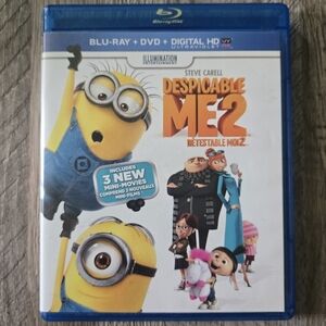 Despicable Me 2 Blu-ray + DVD Combo Pack Funny Family Movie Night